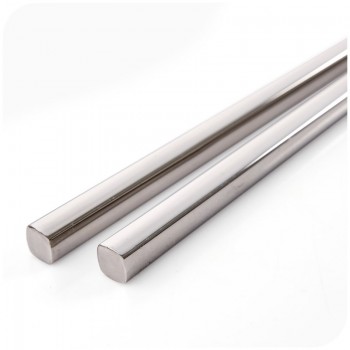 vanzlife food grade top 304 stainless steel tableware chopsticks household metal alloy square chopsticks 1 pair