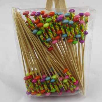 XUNZHE 12Cm 100 Pcs  Colorful heart-shaped Cocktail Drink Stirring Sticks Food Dessert Picks Fruit Fork bento accessories