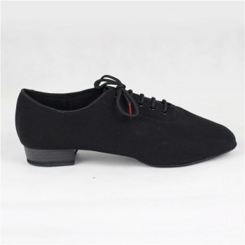 Men Standard Dance Shoes BD309 Ballroom Shoe Canvas Napped Split Outsole Practice Competition Men Modern Dancing Shoe Dancesport
