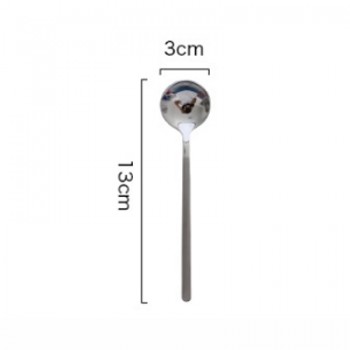 CHANOVEL 1 PCS 13CM High Quality Coffee spoon 304 Stainless Steel Tea Spoon