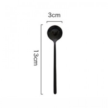 CHANOVEL 1 PCS 13CM High Quality Coffee spoon 304 Stainless Steel Tea Spoon