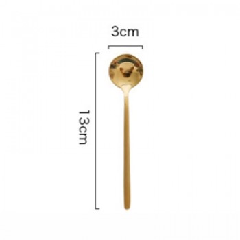 CHANOVEL 1 PCS 13CM High Quality Coffee spoon 304 Stainless Steel Tea Spoon