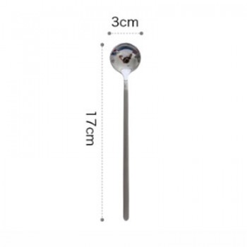 CHANOVEL 1 PCS 13CM High Quality Coffee spoon 304 Stainless Steel Tea Spoon