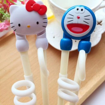 Cartoon Hello Kitty Children Practice Chopsticks Baby Learning Educational Training Chopsticks Dinnerware D8