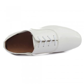 Brand New Men Latin Salsa Tango Dance Shoes Modern Tango Salsa Leather Ballroom Square Heels Adults Children Boys Dancing Party