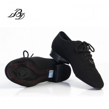 Sneakers BD Dance Shoes Men Shoes Square dance Social Ballroom Latin shoes 309 Black 317 Modern shoe Hot Oxford Cloth Heel 25mm