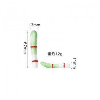 Chinese style Cute Porcelain Chopstick Rest Exquisite Ceramic Chopstick Holder Kitchen Supplies Home Decoration