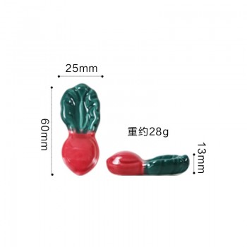 Chinese style Cute Porcelain Chopstick Rest Exquisite Ceramic Chopstick Holder Kitchen Supplies Home Decoration