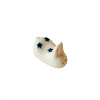 Chinese style Cute Porcelain Chopstick Rest Exquisite Ceramic Chopstick Holder Kitchen Supplies Home Decoration
