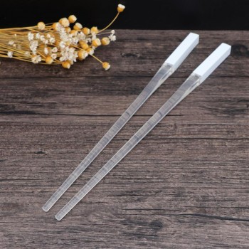 1 Pair of LED Lightsaber Chopsticks Light Up Durable Lightweight Portable BPA Free and Food Safe Tableware