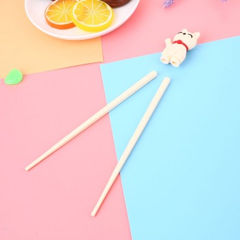 Kids Chopsticks Cartoon Cat Style Beginner Food Eating Tool Toy Easy Use