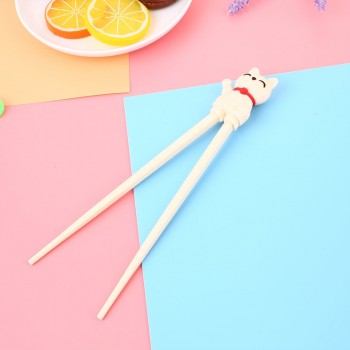 Kids Chopsticks Cartoon Cat Style Beginner Food Eating Tool Toy Easy Use