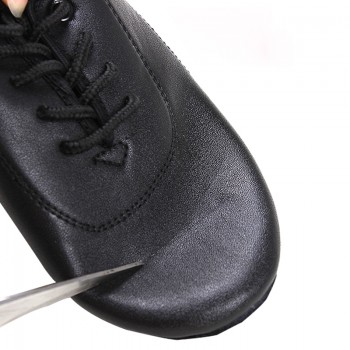 Men Boys Dance Shoes Black Low Heels Ballroom Dancing Shoes Tango Salsa Rumba Modern Latino Shoes For Boys Kids