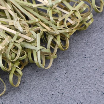 100pcs Disposable Bamboo Knot Skewers Cocktail Picks with Twisted Ends for Cocktail Party Barbeque Snacks Club Sandwiches