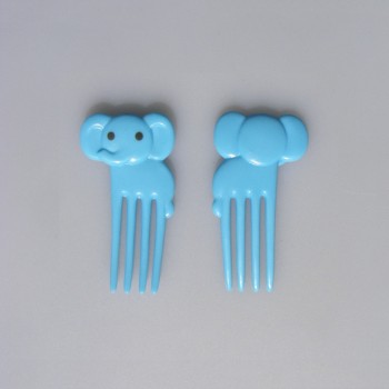Animal child fruit fork creative plastic easy decoration Kitchen Bar Kids dessert forks stick eco Sep5