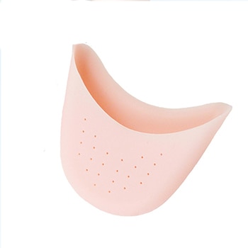2018 Hot Sale 1 pair = 2piece On Sale Silicone Gel Toe Breathable Soft Ballet Pointe Dance Shoes Pads Foot Care Protector