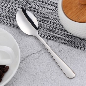 10 pcs Stainless Steel Rose gold Tea Spoon High Quality Tableware Gold Spoon Vintage Coffee Spoon For Party Free Shipping