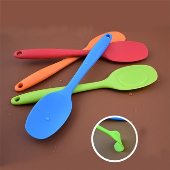Spatula Soup Spoon Kitchenware Silicone Kitchen Bakeware Utencil Spoons And Scoop Cooking Tools DROPSHIPPING 10