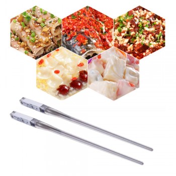 1 Pair of LED Lightsaber Chopsticks Light Up Durable Lightweight Portable BPA Free and Food Safe Tableware Lightweight Portable