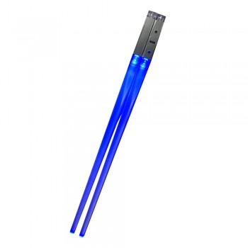 1 Pair of LED Lightsaber Chopsticks Light Up Durable Lightweight Portable BPA Free and Food Safe Tableware Lightweight Portable