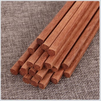 BalleenShiny 5 pairs Chinese Natural Wooden Bamboo Chopsticks no Lacquer no Wax Healthy eating ware Sushi chop sticks Tablewrae