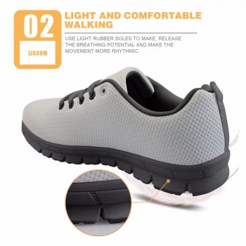 HYCOOL Zebra Print Men Sport Shoes Women Running Shoes Breathable Light Mesh Sneakers Super Cool Athletic Male Outdoor Shoes