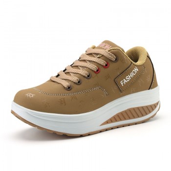 Bolangdi New Platform Chaussure Femme Sport Shoes Woman Leather Lady Sports Shoes Summer Running Shoes Womens Sneakers Walk
