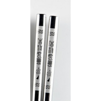 1 Pair Korean Chopsticks 304 Stainless Steel Silver Iron Antiskid Household Metal Chinese Japanese Style Reusable Chopsticks