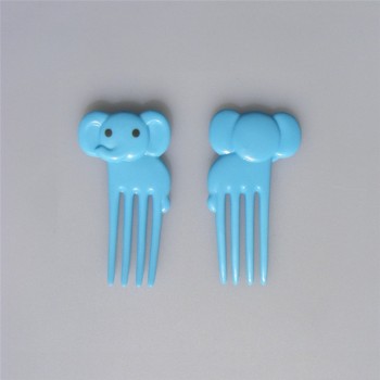 10pcs/set Animal child fruit fork creative plastic easy decoration Kitchen Bar Kids dessert forks stick eco friendly on sale