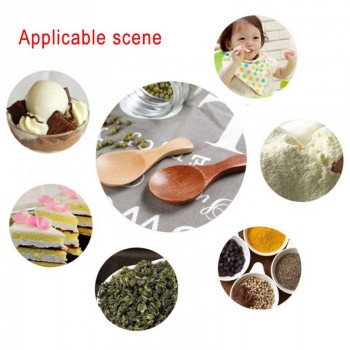 New Small Little Mini Natural Wooden Spoon Scoop Tea Honey Coffee Condiment Salt Sugar Spoon Baby Feeding Tableware Hot Selling