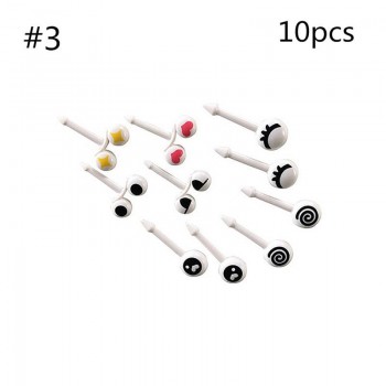 10/8/6pcs Party Decor Animal Farm Fruit Fork Mini Cartoon Children Snack Cake Dessert Food Fruit Pick Toothpick Bento Lunches