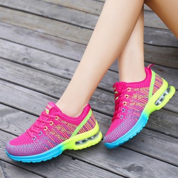 ZHENZU Sport Shoes Woman Sneakers Women Female Running Shoes Breathable Hollow Lace-Up chaussure femme High Quality