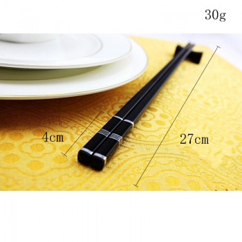 BalleenShiny Luxury Chopsticks Non-Slip Long Chopstick For Sushi Food Sticks Hotel Restaurant Stick Reusable Hashi Tableware
