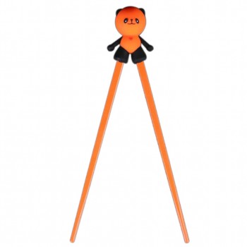 Hot 1 Pair Multi Color Cartoon Panda Learning Training Chopsticks Kids Children Chopstick Learner