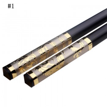 Chinese Gold Dragon Style Chopsticks Non-slip Alloy Sushi Chop Sticks Flatware Luxury Household Chopsticks 1 Pair CFC0932