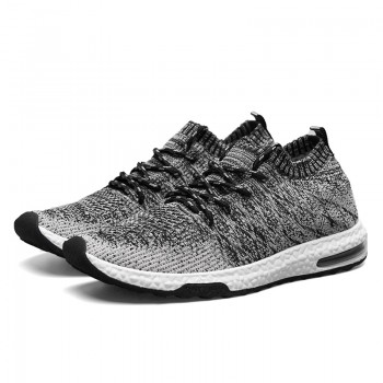Running Shoes Men Trainers Breathable Men Gym Shoes 2019 Summer Boys Athletic Shoes Gray/Orange Mens Designer Sneakers