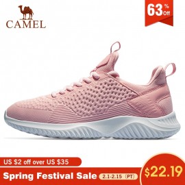 CAMEL New Men Women Ultralight Breathable Running Shoes Outdoor Jogging Walking Shoes High Quality Comfortable Sports Sneakers