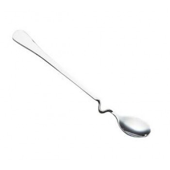 1PCS Bend Stainless Steel Coffee Spoon Ice Cream Dessert Tea Spoon For Picnic Kitchen Accessories Tableware -35