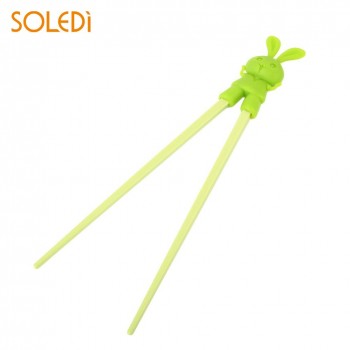 Kids Chopsticks Cartoon Rabbit Style Beginner Food Eating Tool Easy Use
