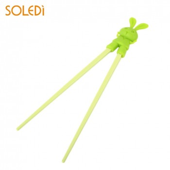 Kids Chopsticks Cartoon Rabbit Style Beginner Food Eating Tool Easy Use