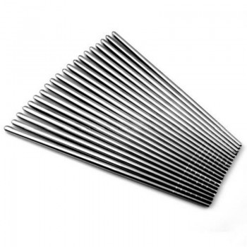 Morden Simply Design Thread Stylish Non-slip Design Stainless Steel Easy Clean Metal ChopSticks