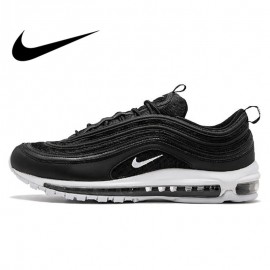 Original Official Nike Air Max 97 Mens Breathable Running Shoes Sports Sneakers Mens Tennis Classic Breathable Low-top Classic