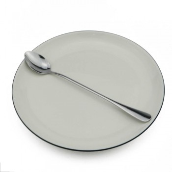 Ranibow Stainless Steel Long Handle Coffee Spoon Black Gold Coffee Scoops Juice Ice Cream Stirring Dessert Tea Spoon Set