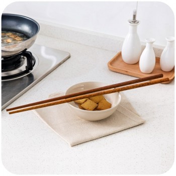 1Pair Cook Noodles Super Long Bamboo Chopsticks Deep Fried Chafing Dish Hot Pot Chinese Restaurant Free Shipping