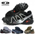 Salomon Speed Cross 3 CS III Shoes Men zapatos hombre Camo Black Red Running Shoes Cushion Atheltic Sport Shoes eur 40-46