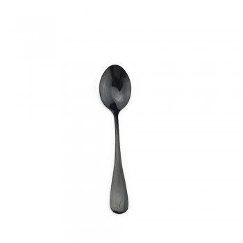 Coffee Spoons Korean Style Rainbow Gold Black Colorful Small Stirring Spoon Dinner Set Copper Stainless Steel Teaspoon Scoop 1pc