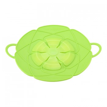 New Arrival Kitchen Gadgets Silicone Lid Spill Stopper Pot Cover 28.5cm Diameter Cooking Pot Lids Utensil