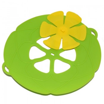 New Silicone Anti-overflow Lid Kitchen Gadgets Spill Stopper Pot Cover Cooking Pot Lids Utensil Kitchen Accessories 28cm