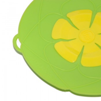 New Silicone Anti-overflow Lid Kitchen Gadgets Spill Stopper Pot Cover Cooking Pot Lids Utensil Kitchen Accessories 28cm