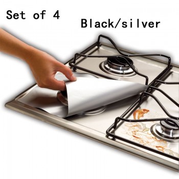 4pcs/set Gas Stove Cooker Protectors Cover/Liner Clean Mat Pad kitchen gas stove Stovetop Protector Kitchen Accessories KO877055